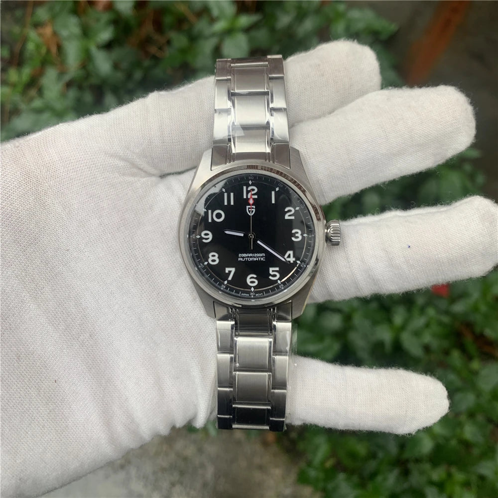 2025 PAGANI DESIGN Luxury Pilot Automatic Mechanical Watch 38MM Sapphire Waterproof Watch for Men Relogio Masculino PD1717 V2