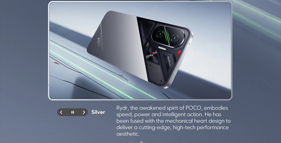 POCO F7 5G Global Version Smartphone Snapdragon® 8s Gen 4 6500mAh Battery 6.83" 1.5K AMOLED 50MP Camera OIS NFC 90W HypeCharge