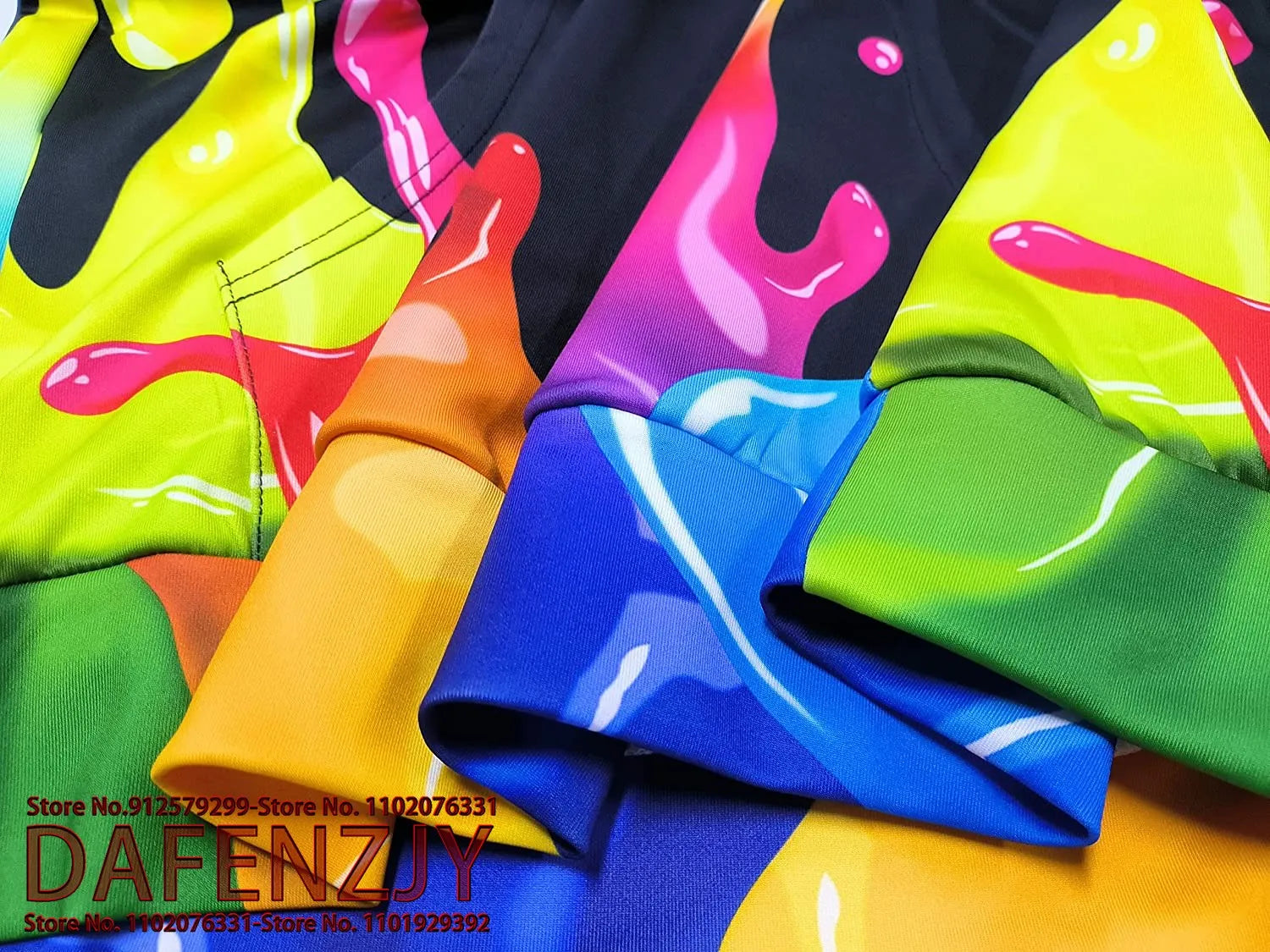 Men's Novelty Food Hoodie 3D Print Pullover Unisex Casual Sweatshirt