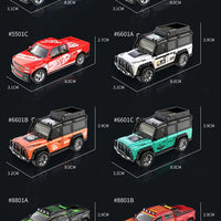 New RC Car MINI Alloy 1/64 Remote Control Car Convenient to Carry 60 Minutes of Work Time Children's Gifts Electronic Toys