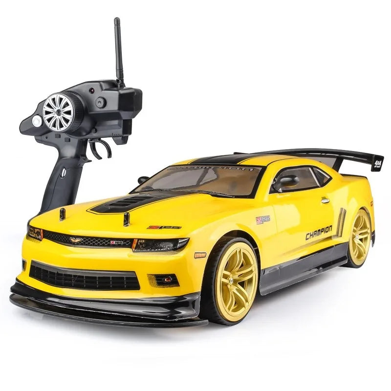 1:10 70km/H Remote Control Car 4wd High Speed Drift 2.4g Rc Car Shock Absorber Anti-Collision Rc Toys Christmas Gift