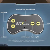 RC Car 1:43 2.4G High Speed Drift RC Car With APP Control & Lights Mini RTR Racing Car Model 4WD Full RC Vehicles Toys Gifts