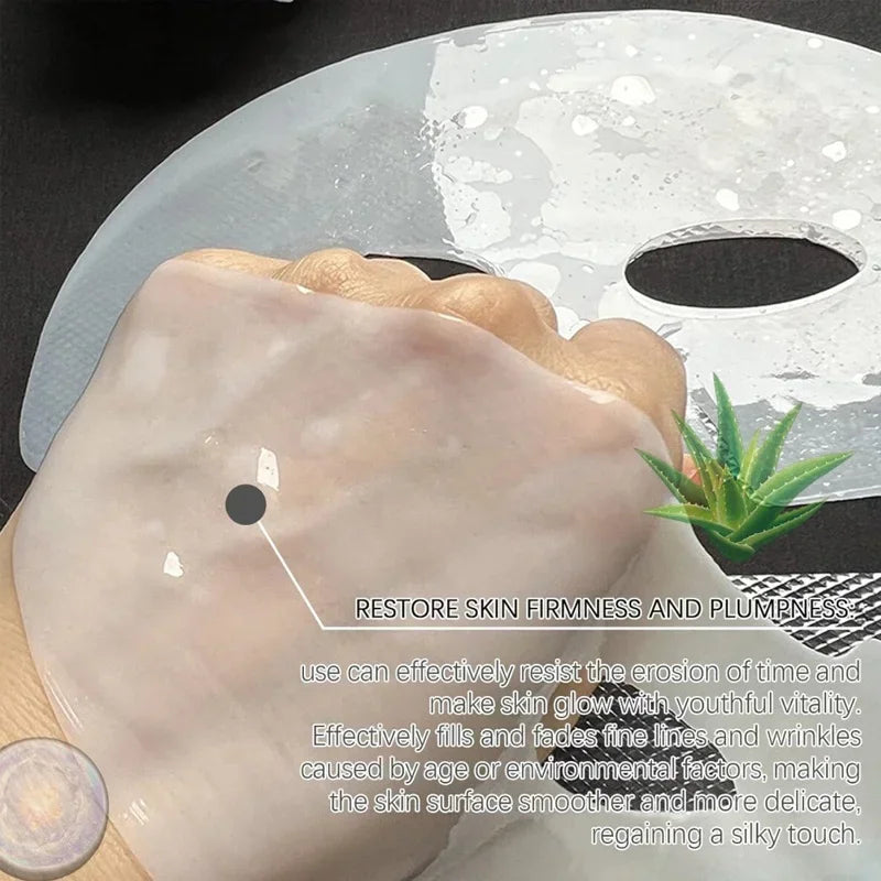 20/10/5/1PC Bio Collagen Face Mask Shrink Deep Hydrating Overnight Mask Moisturizing Refreshing Brightening Face Skin Care
