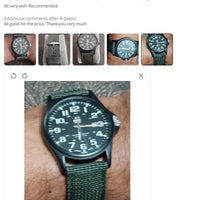 Men Genuine XINEW Brand Watches Students Fashion Casual Nylon Band Sports Army Gifts Date Quartz Wrist Watch Black Montre Homme