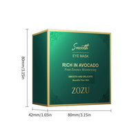 Avocado Gold Eye Mask Nourishing Moisturizing Improve Eye Bags Eye Patches Anti Wrinkle Firming Anti Dark Circles Eye Serum