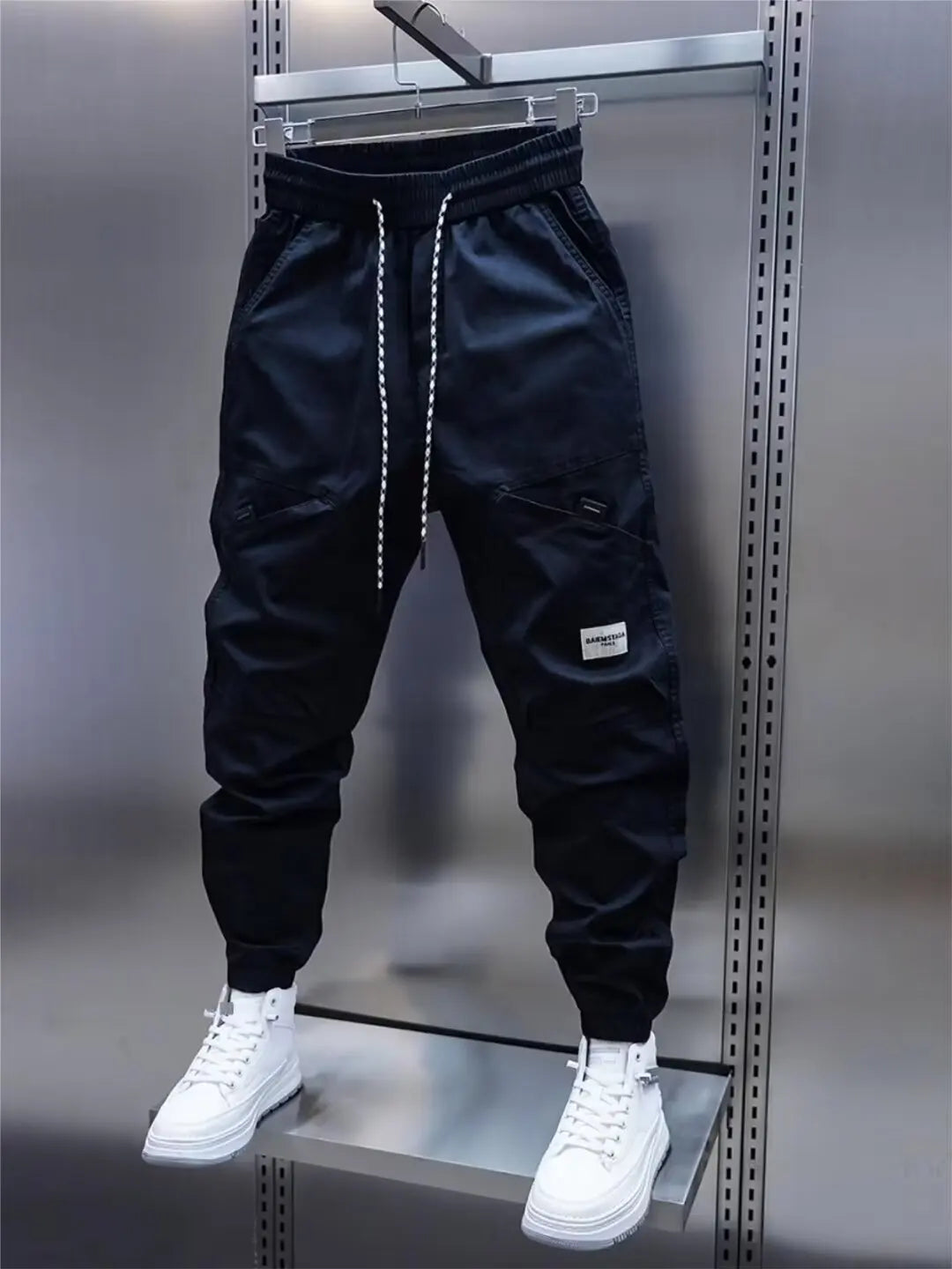 Men's Harem Pants Man Breathable Men's Clothing 2024 New Casual Pants Man Straight Trousers