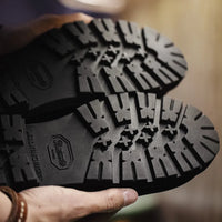 Maden Men's Versatile Black Boots Plush Lining Warmth Shoes Retro Non-Slip Thick Sole Work Boots Outdoor Casual Mid-Calf Boots