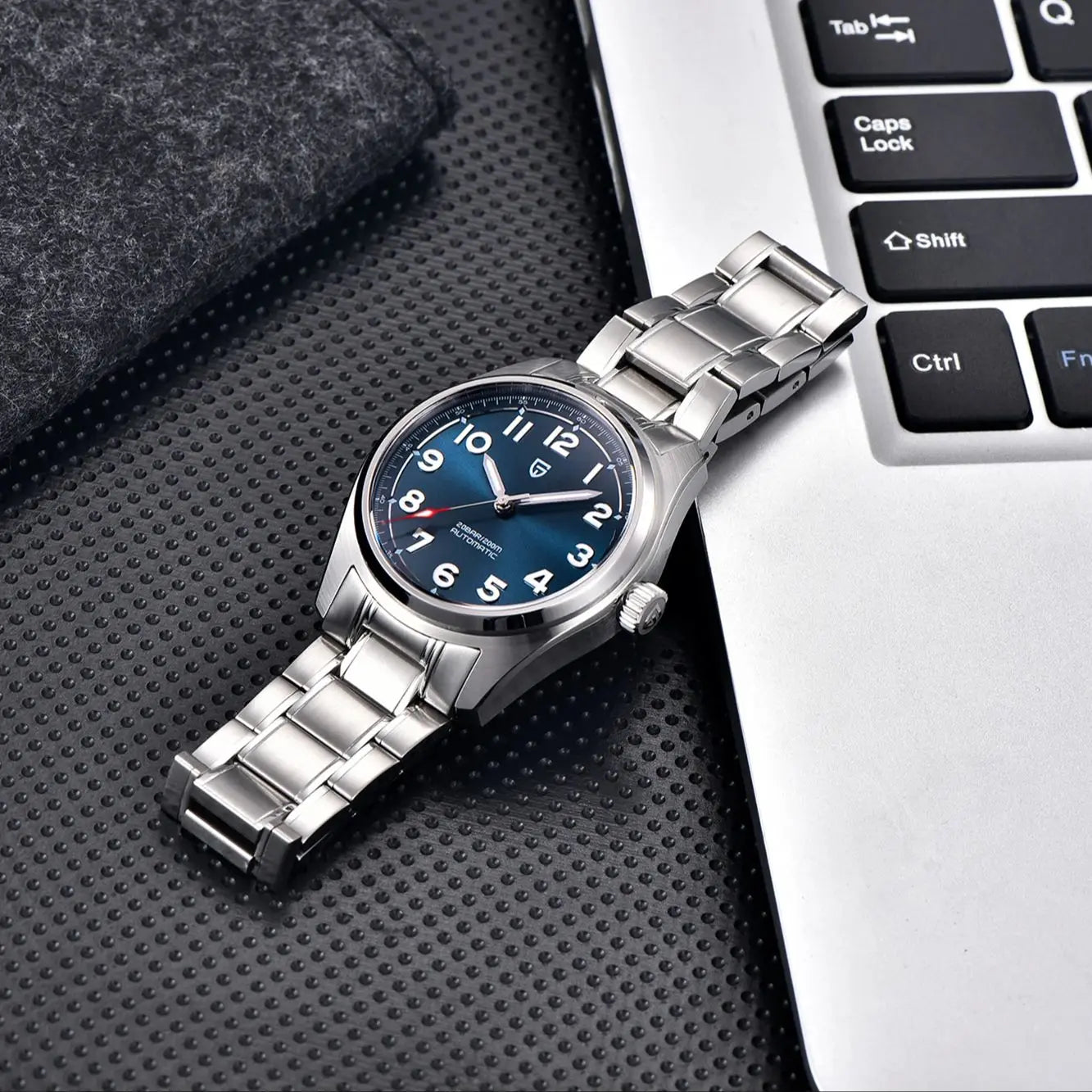 2025 PAGANI DESIGN Luxury Pilot Automatic Mechanical Watch 38MM Sapphire Waterproof Watch for Men Relogio Masculino PD1717 V2