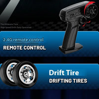 RC Drift Car 1/64 Mini Rc Car 4x4 Full Proportion Control 15KM/H High-Speed Vehicle Mini RTR Racing Model Boy Toy Gift