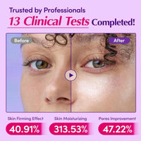 Deepcera Korean Skincare Bakuchiol Plumping Serum And Vitamin C Brightening Serum For Fading Acne Scars On The Face Skin Care