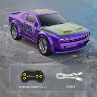 RC Car 1:43 2.4G High Speed Drift RC Car With APP Control & Lights Mini RTR Racing Car Model 4WD Full RC Vehicles Toys Gifts