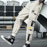 Men's Casual Trousers Cargo Wear Sportswear Military Tactics Multi-Pocket Camouflage Forest Run Outdoor Stretch Slim Fit Corset