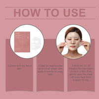 Biological collagen real deep facial mask Collagen night facial care Collagen facial mask moisturizing anti-aging