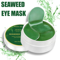 Seaweed Eye Mask; Rich in Seaweed, Collagen and Hyaluronic Acid, Smoothes Fine Lines, Fades Dark Circles, Tightens and Nourishes the Skin, Makes the Skin Smoothes and Softens the Eyes