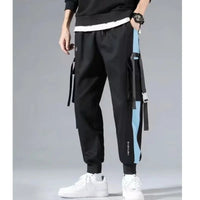 Men's new pants, men's Korean style trendy loose fitting student ins nine point chic casual workwear pants, trendy brand ankle b