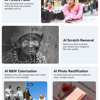 Blackview SHARK 6 AI Smartphone Android 15 Unisoc T8100 5G Mobile Phone 6.88'' Display 120Hz,  8+16GB RAM,128GB+2TB ROM, 5000mAh