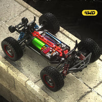 Rc Car Off Road 4x4 50km/h Or 75km/h High Speed Brushless Motor Monster Truck 1/16 Desert/Snow Racing Drift Cars Toys For Boys