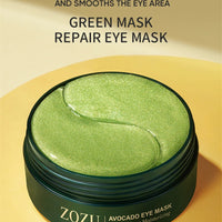 Avocado Gold Eye Mask Nourishing Moisturizing Improve Eye Bags Eye Patches Anti Wrinkle Firming Anti Dark Circles Eye Serum