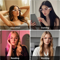 Smart Glasses for Men Women Color-changing Blue Light Lenses Bluetooth 5.3 Audio Intelligent Touch HD Calls HI-FI Sound Quality