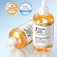 SADOER Glycolic Acid Toner Face Serum Facial Skincare Moisturizing Facial Toner Anti-aging Anti Wrinkles Face Essence Skin Care