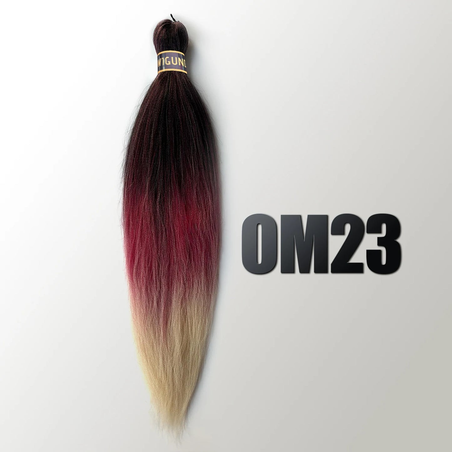 Wigundle Hair Extensions for Women Box Twist Braids Easy Crochet Hair EZ Pre stretched Braiding Hair Flame Retardant Synthetic