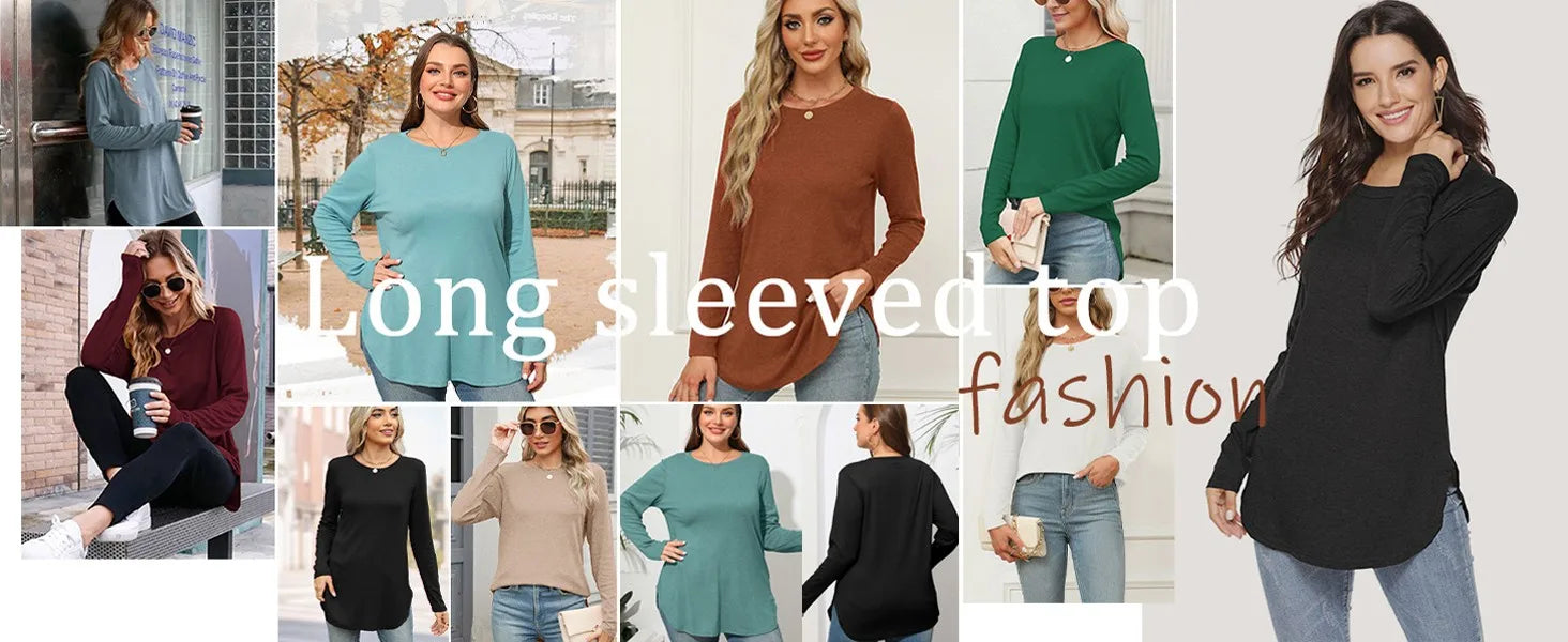 Traf 2024 Mujer Womens Long Sleeve Round Neck Shirts Side Split Basic Loose Tunic Tops Casual Shirts Ropa De Mujer Fashion