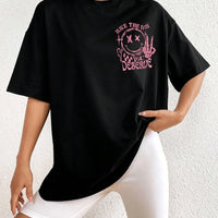 Have The Day You Deserue Letter Graphic Women Tshirt Cotton T Shirt Sport Soft Cotton Clothing Oversized Loose T Shirt Clothing