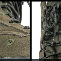 37-48 Training Boots Outdoor Hiking Climbing Shoes Green High Top Desert Boots Work Security Shoes