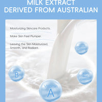 LAIKOU Milk Facial  Face Mask Shrink Pores Deep Hydrating Overnight Mask Moisturizing  Brightening Face Skin Care