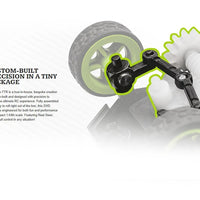 HPI 160980 NANO-TTR 1/64 MINI RC Remote Control On-road Car Desktop Adult Children's Toys