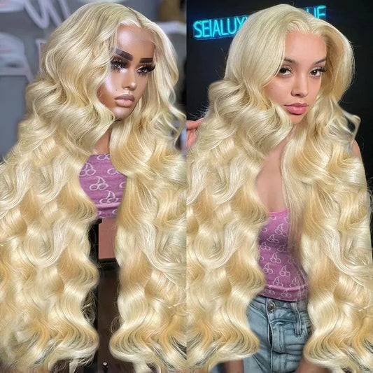 Body Wave Human Hair Wigs Blonde 613 Hd Lace Frontal Wig 13x6 13x4 Blonde Human Lace Front Wig Brazilian Hair Wigs Women Choice