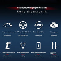 RC Drift Car 1/64 Mini Rc Car 4x4 Full Proportion Control 15KM/H High-Speed Vehicle Mini RTR Racing Model Boy Toy Gift