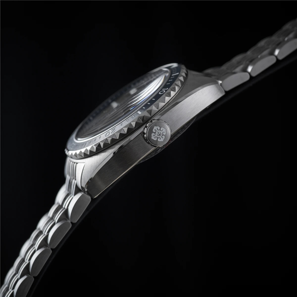 2025 New IXDAO IPOSE Automatic Mechanical Men Watch JD-X07S Dragon Scale Pattern Watch Stainless Steel BWG-9 Diving reloj hombre