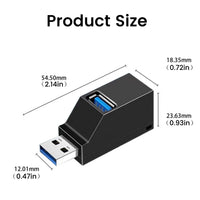 Elough HUB USB Type C High Speed Cable Splitter USB 3.0 Multipuertos HUB Adapter Extender For PC Portable USB Disk Card Reader