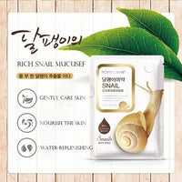 30pcs BIOAQUA skincare Face Masks Women Face skin care Sheet Mask Moisturizing Anti-wrinkle Hydrating Snail Korean Facial Mask