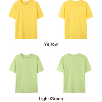 Summer Lemon Cherries Prints T-Shirts Cotton Women's Tops Oversize O-Neck Soft Short Sleeve tees Street Casual Womans Clothes