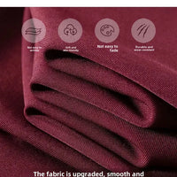 High Waist Slim Fit Straight Leg Suit Pants Wide Leg Casual Trousers Women's Autumn New Arrival Red Color Business Office Wear