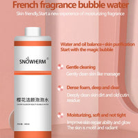 Rose Cleansing Bubble Water Active Oxygen Magic Solution For Automatic Machine Beauty Instrument Facial Skin Care Dropshipping