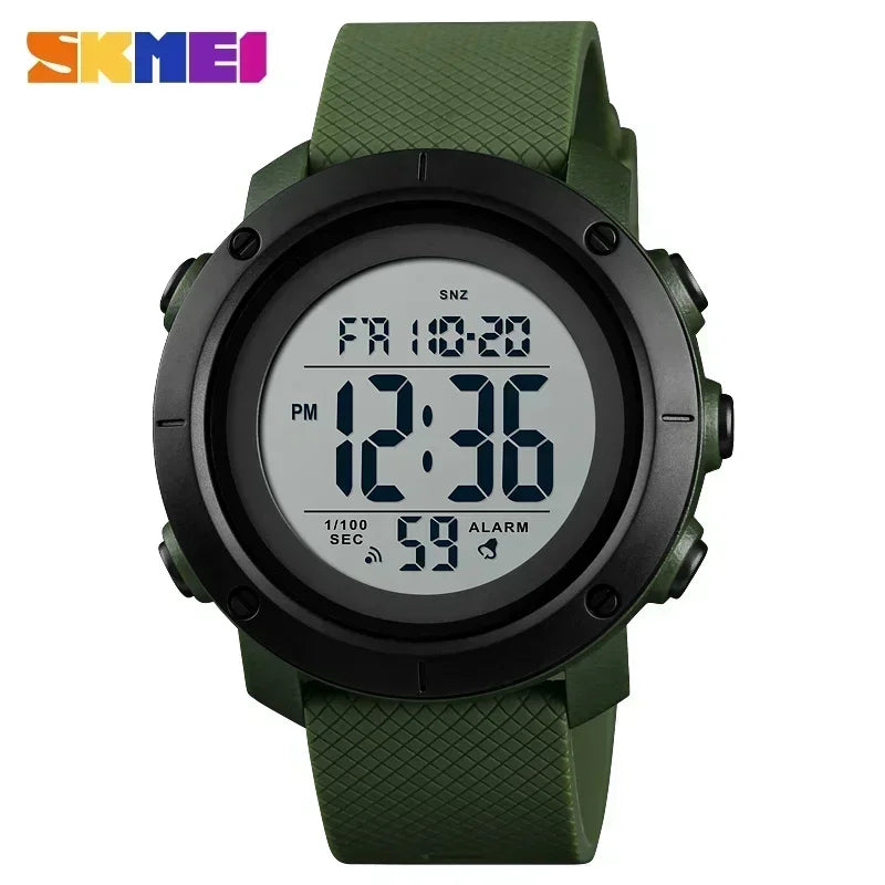 SKMEI 1426  Montre Men Alarm Clock Fashion Digital Watch Relogio Masculino Sport Watch Men Luxury Brand 5Bar Waterproof Watches