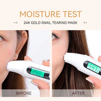 LAIKOU Sakura 24K Gold Peeling Face Mask Anti Wrinkle Whitening Acne Blackhead Removal Facial Tear Off Mask Skin Care Products