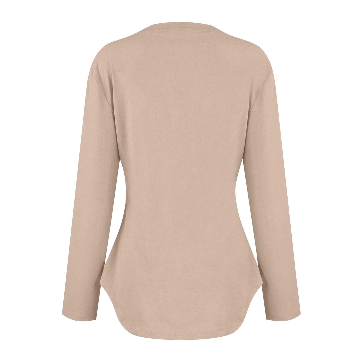 Traf 2024 Mujer Womens Long Sleeve Round Neck Shirts Side Split Basic Loose Tunic Tops Casual Shirts Ropa De Mujer Fashion