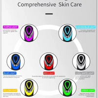 7 Colors Age-R Booster Pro Facial Skin Care Anti Wrinkle Beauty Device EMS Microcurrent Lift Massager Home Use Beauty Skin Care