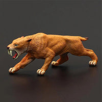 Saber-toothed Tiger Simulation Animal Model Children's Toy Gift Workmanship Than Real Home Decorations Interesting Toys