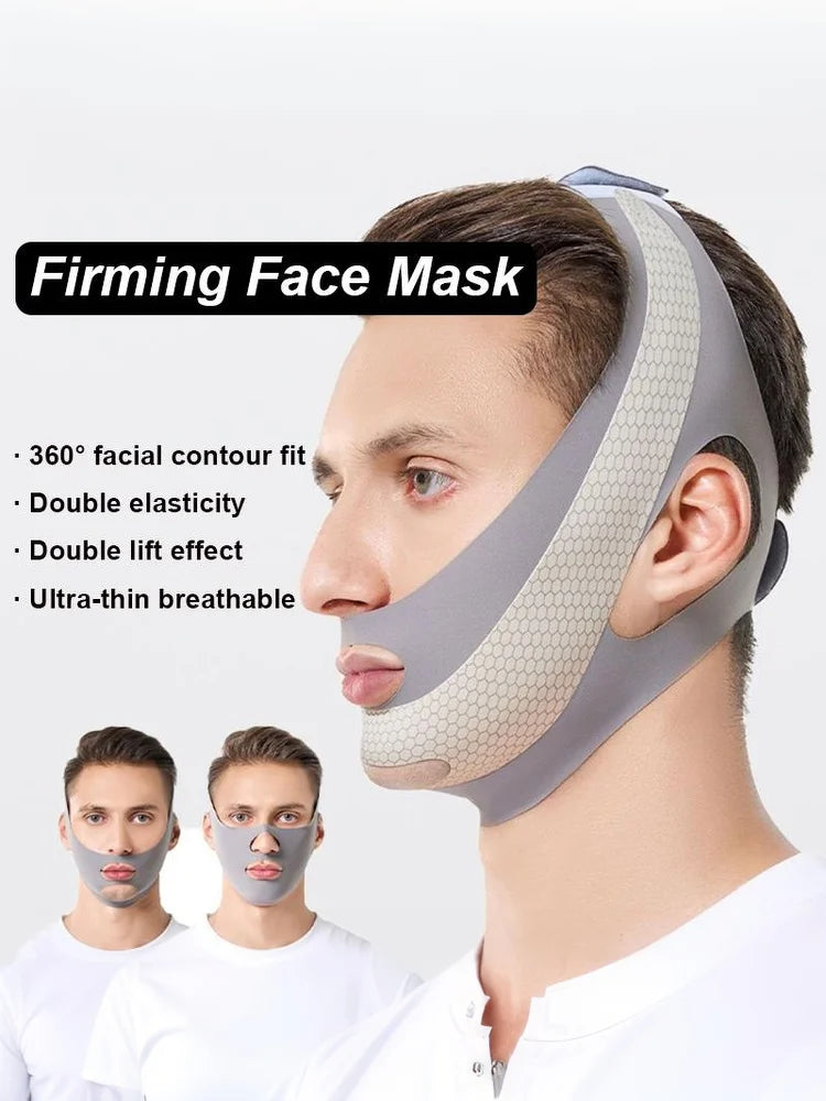 Double Chin Face Mask Facial Thin Face Mask Slimming Bandage Skin Care Belt Shape Lift Reduce Face Thinning Slimmer For Men