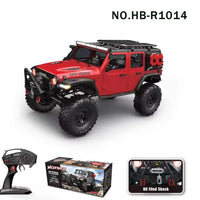 RC Car 1/10 HB RTR  Remote Control Vehicle 2.4G Full Proportional Rock Crawler LED Light 4WD Off-Road Climbing Truck Toys Gifts