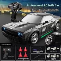 RC Car 1/24 Scale Professional Drift Racing High Speed 4WD Simulation Model RTR Electric Toy Gift for Adults Kids In Stock