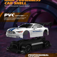 New 1:24 RC drift vehicle, Mustang 4WD cars, racing car with remote control, gift, competition racing car, children's toy