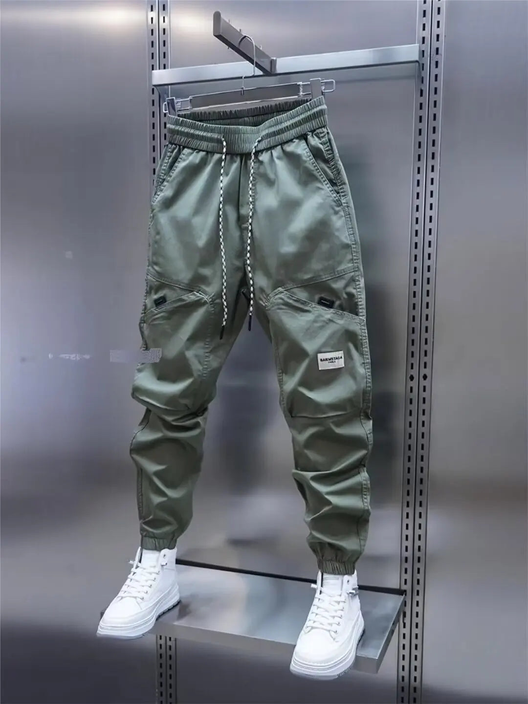 Men's Harem Pants Man Breathable Men's Clothing 2024 New Casual Pants Man Straight Trousers