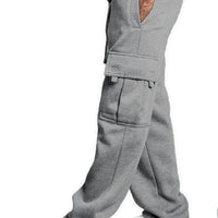 Men Cargo Loose Pants Spring Summer Male Retro Vintage Full Loose Wide Leg Pant LXDZ-ZL-5