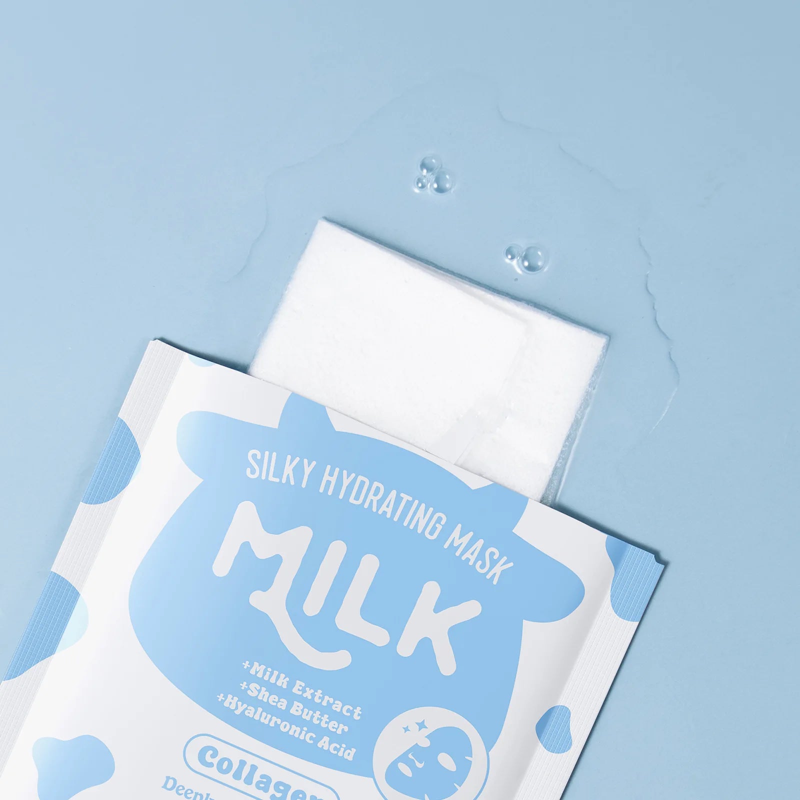 LAIKOU Milk Facial  Face Mask Shrink Pores Deep Hydrating Overnight Mask Moisturizing  Brightening Face Skin Care
